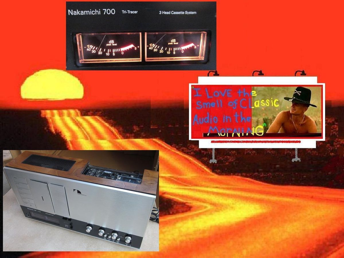 Nakamichi 700 II Cassette Deck Vintage Audio on 