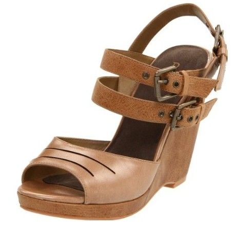 Auri Cecelia $175 Mushroom Leather Slingback Heels Sandals Shoes New 