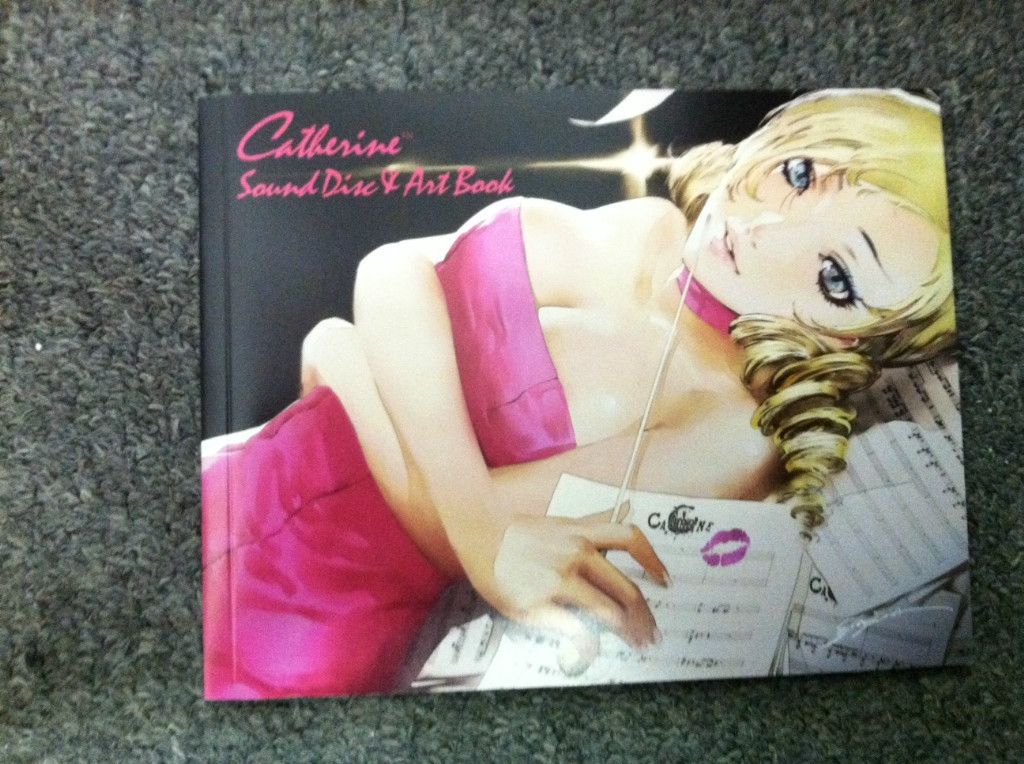 Atlus Catherine Sound Track Music CD and Art Book RARE