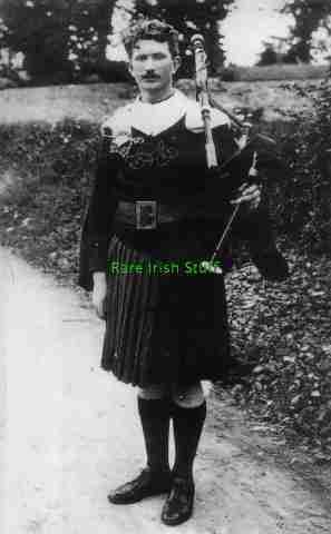 Thomas Ashe Bagpipes IRB Irish Volunteers Print