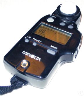 Minolta Auto Meter IV F Ambient Flash Light Meter