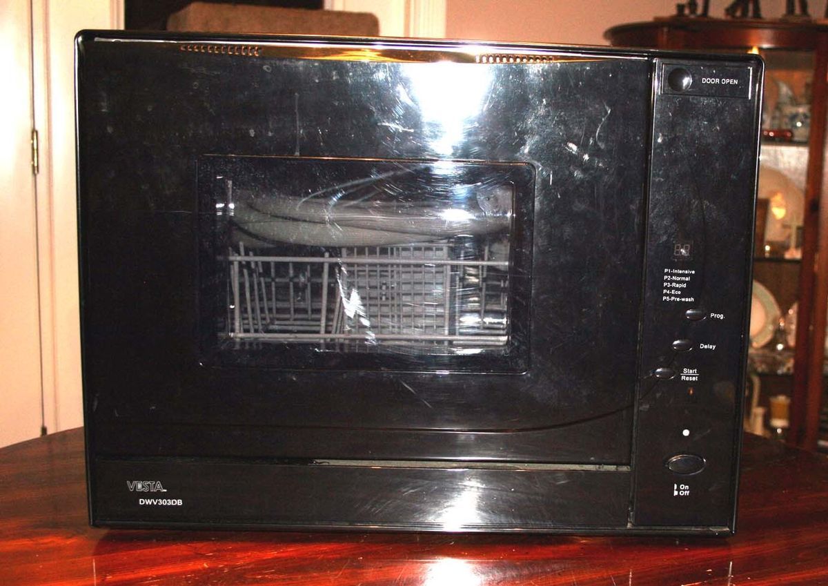 VESTA AUTOMATIC COMPACT DISHWASHER   GREAT FOR RV, COLLEGE DORM, OR 