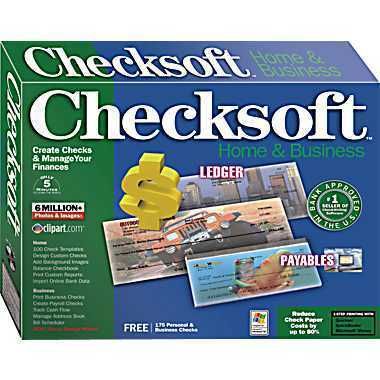 Avanquest Checksoft Home & Business 2007 Manage your finances