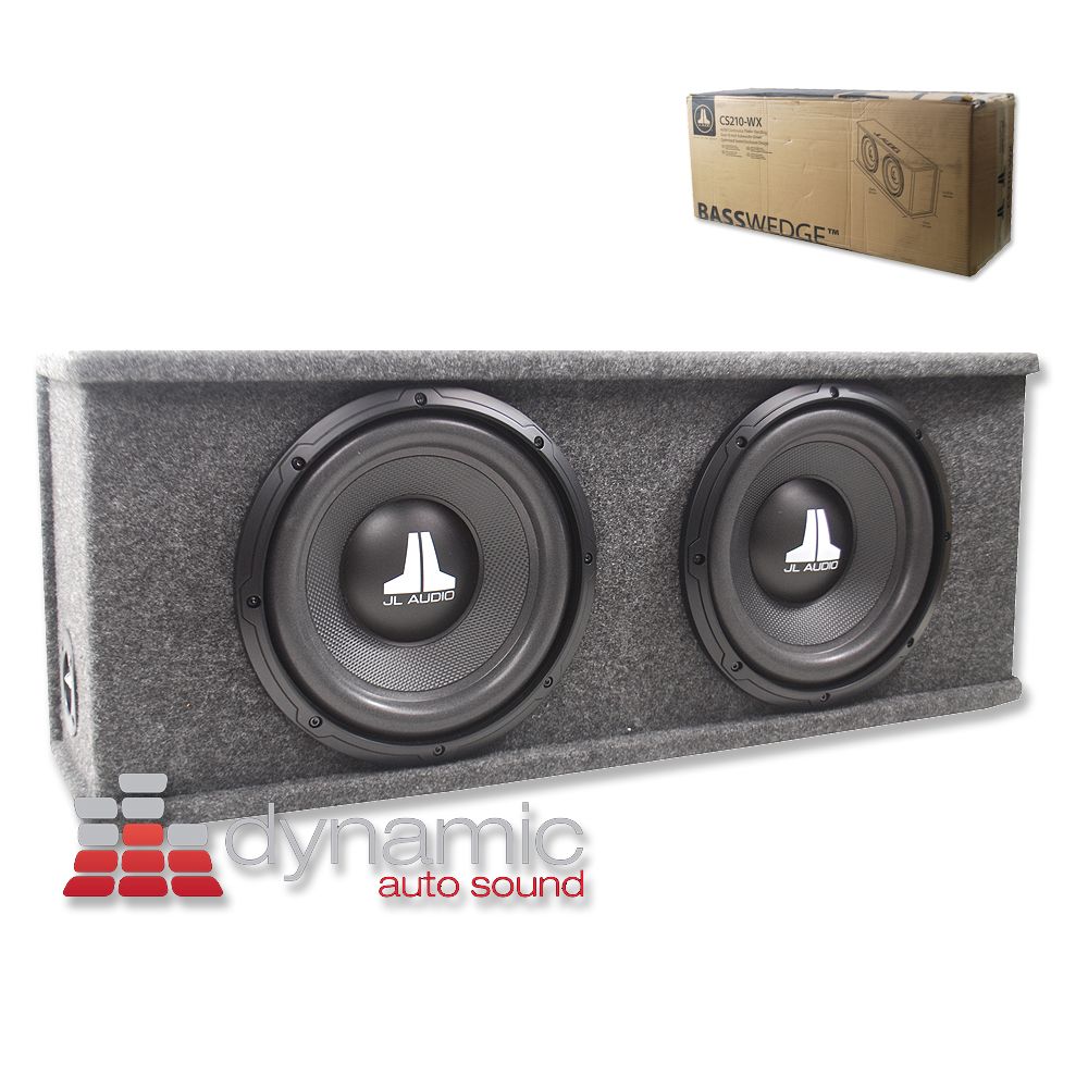 JL Audio CS210 WX 10 10WX 4 Subwoofers Loaded Dual SEALED Basswedge 