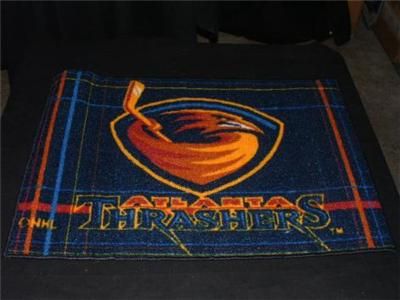 atlanta thrashers nhl hockey rug