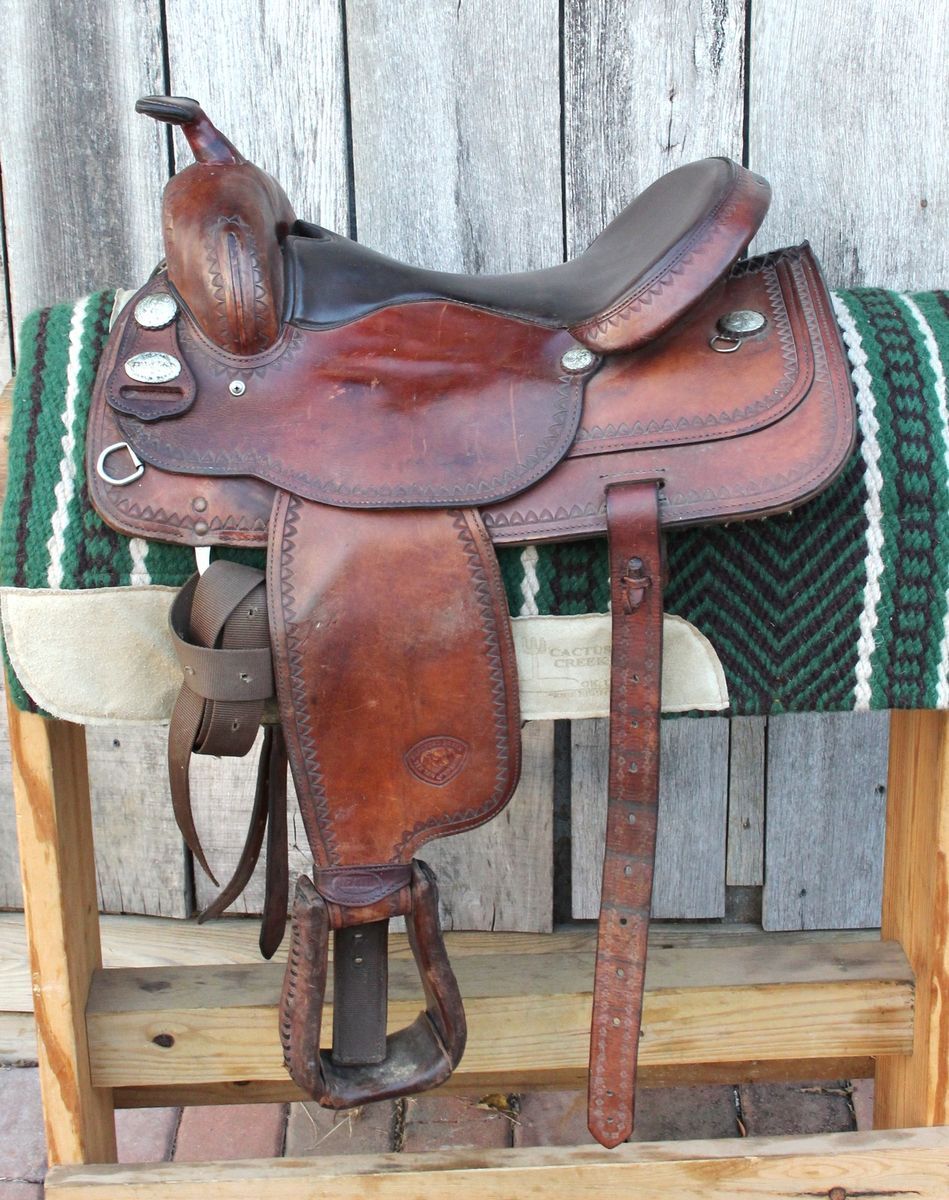 Used 16 Tex Tan Flex Tree Saddle, Hereford Texas
