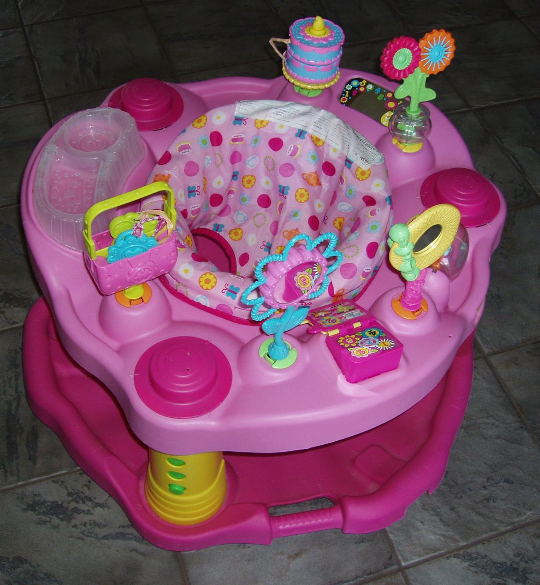 Evenflo Exersaucer Activity Center 1 2 3 Tea for Me