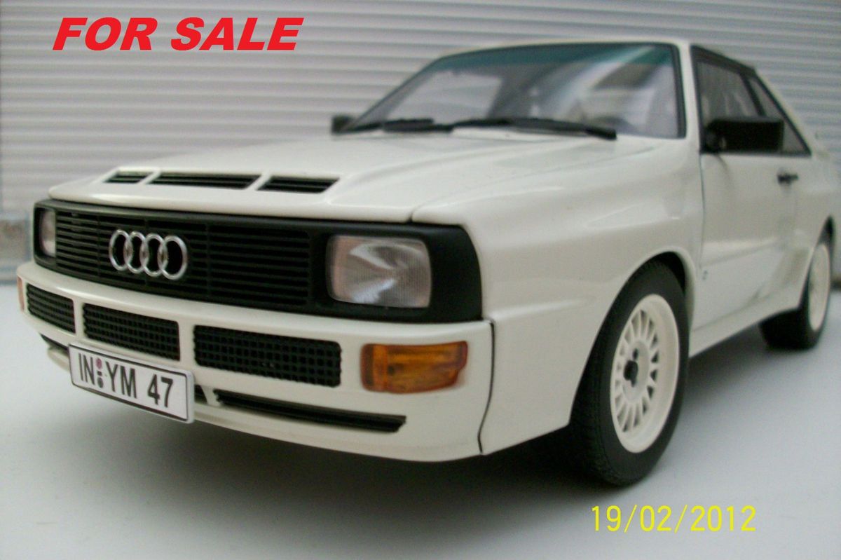 Audi Sport Quattro Original White 1 18 Extremelly RARE