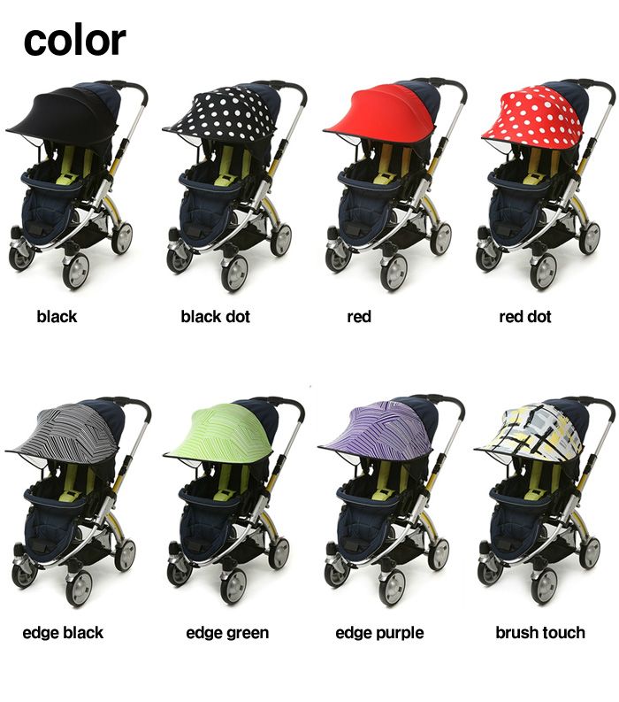 Manito Sun Shade Baby Stroller Sun Canopy for Baby Stroller and Car 