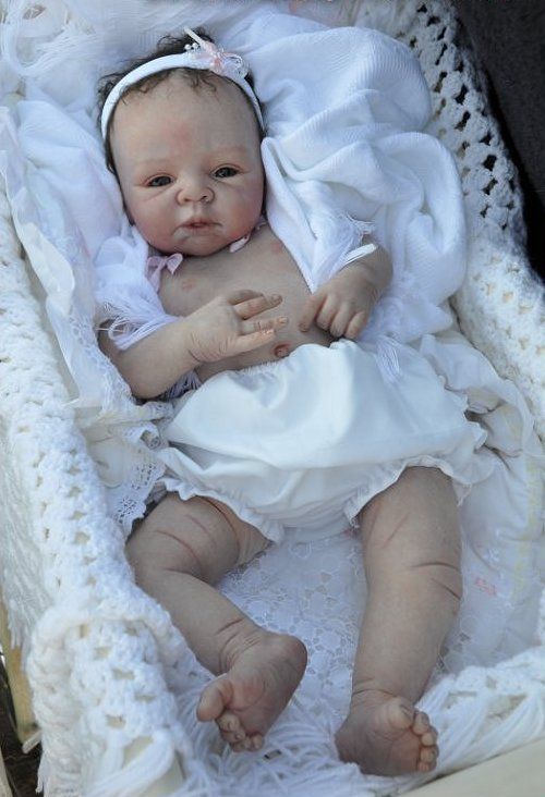 Beautiful Realistic Reborn Big Baby Girl Doll with Tummy from Dreams 