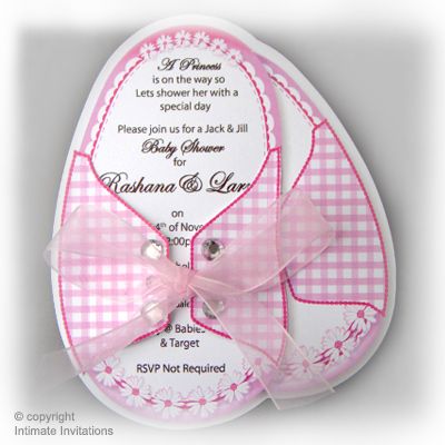 this is for 12 girl baby shower invitation baby booties with pink 