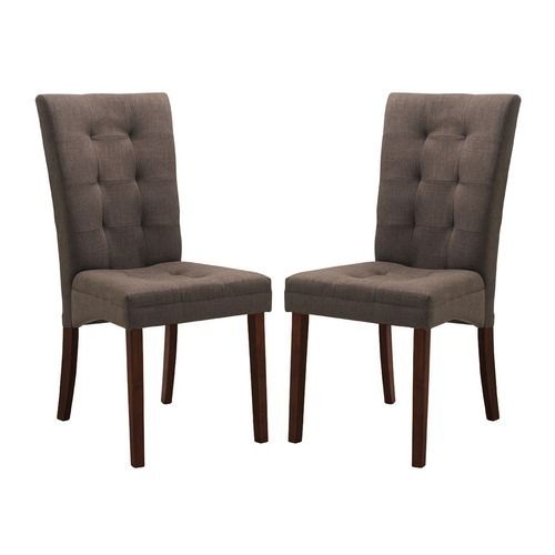 Wholesale Interiors Baxton Studio Anne Fabric Modern Dining Chair (Set 