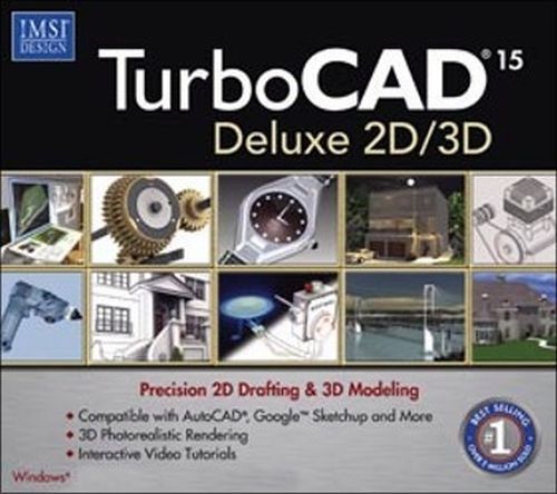 2D Drafting 3D Modeling CAD Design Software PC