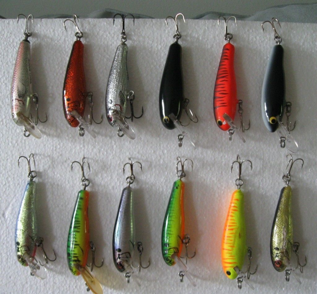 Bagley Mighty Minnow Vintage Fishing Lures