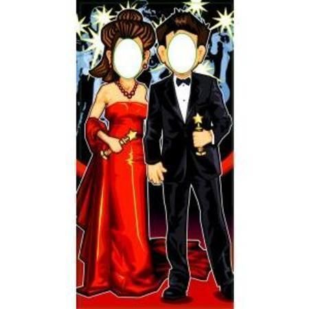 Hollywood Awards Night Photo Fun Door Banner Scene Setter Party 