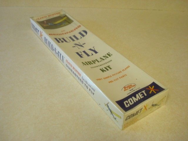   Cloud Buster Flying Balsa Wood Scale Model Airplane Kit SEALED