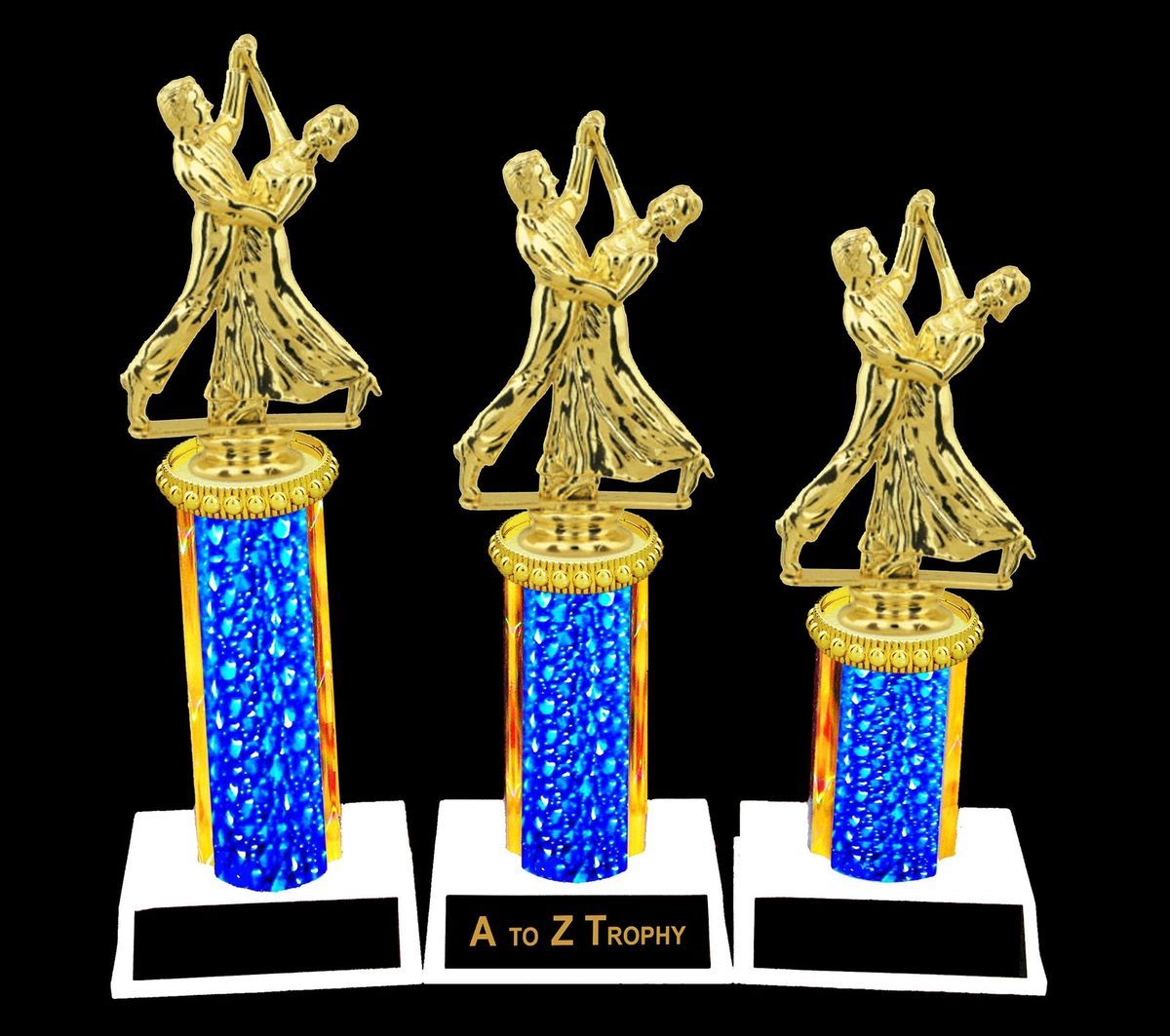 Ballroom Dancing Trophies 1st 2nd 3rd Place Dance Couple Trophy Awards 