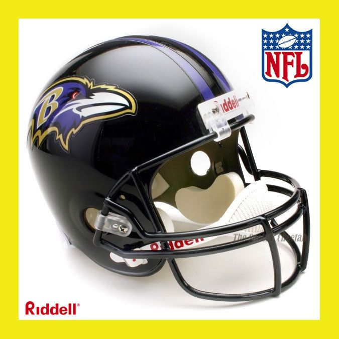 BALTIMORE RAVENS NFL DELUXE REPLICA FULL SIZE FOOTBALL HELMET by 