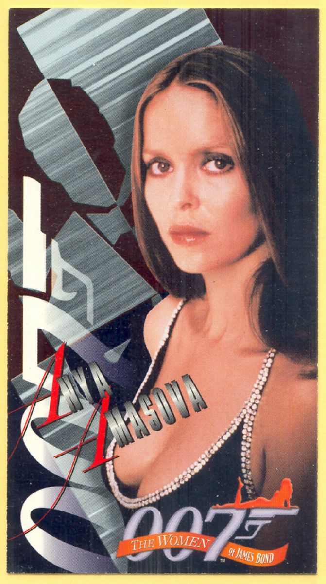 Barbara Bach The Women of James Bond Bonds Best Card B2 Free WW 