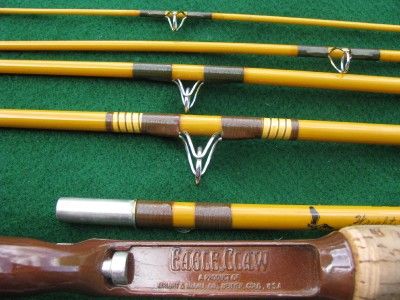 VINTAGE MINT WRIGHT & McGILL RARE 6 PC TRAILMASTER 6 1/2 CASTING ROD 