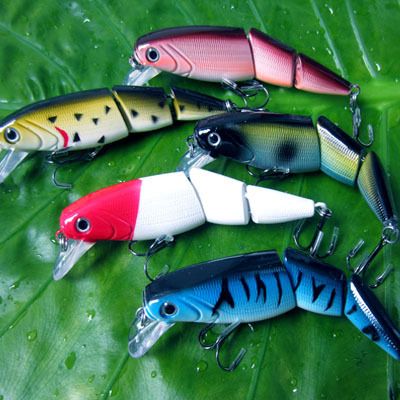 5pcs RAP Swimbait Jointed Fishing Lures Bait Tackle Hook 90G 73