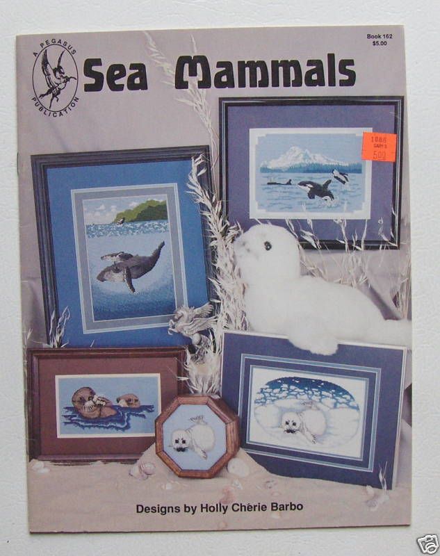 Sea Mammals Cross Stitch Pegasus Holly Barbo Patterns