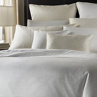 Barbara Berry Peaceful Petal King Duvet Alabaster