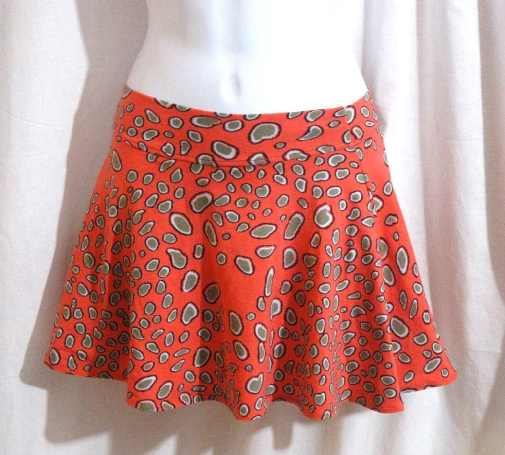 BARBARA HULANICKI TOPSHOP MINI SKIRT 60s 70s RARE BEATNIK FLIRTY BOHO 