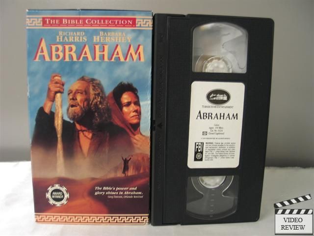 Abraham VHS Richard Harris Barbara Hershey 053939632439