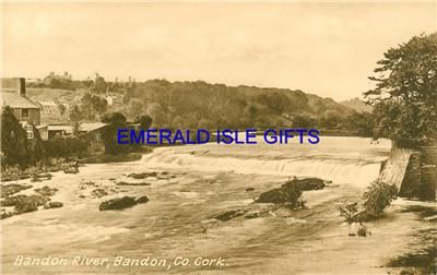 Cork Bandon River Old B w Irish Photo 14 x 11 Mnted