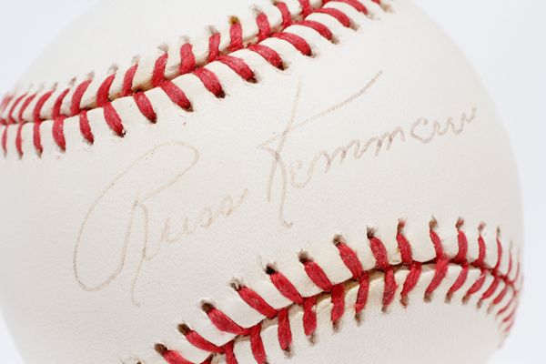   buddy lewis russ kemmerer all official american league baseballs