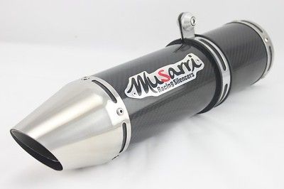 Kawasaki Ninja 300 R 2012 2013 Musarri Slip on Racing Exhaust 