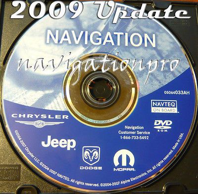 Version 2009 Aspen 300 Charger Magnum Ram Truck Cherokee Navigation 