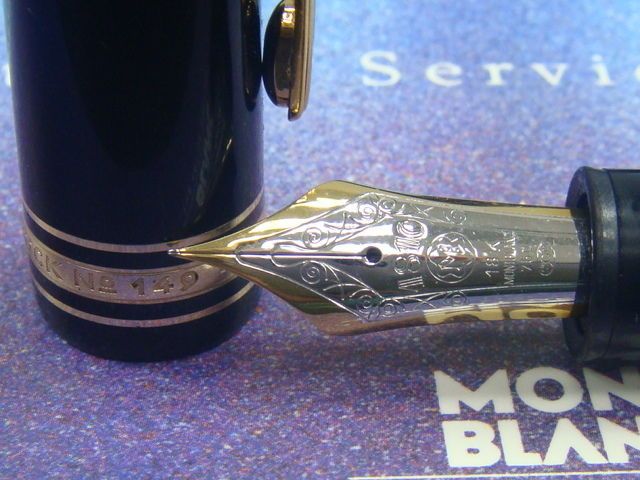 montblanc 1985 90 w germany meisterstueck 149 ef nib from