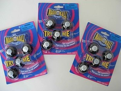 12X mini MAGIC 8 BALL Retro Party Favor toy story 3 New Christmas 