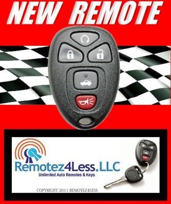   KEY FOB TRANSMITTER CLICKER WIRELESS BEEPER (Fits Pontiac 2008