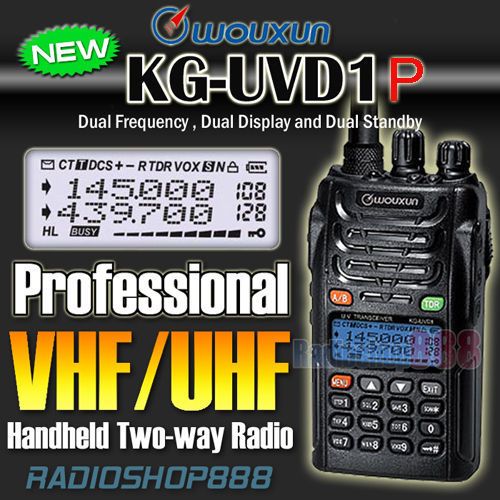 wouxun kg uvd1p uv dual band multifunctiona l radio uvd1