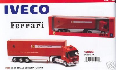 new ray iveco scuderia ferrari race team semi 1 32