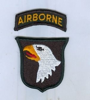 101 airborne patch in WW II (1939 45)