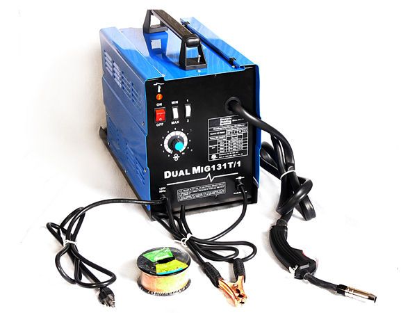 NEW HIGH QUALITY DUAL MIG WELDER 131 GAS / NO GAS 2 WAY WELDING 