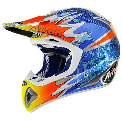 NEW AIROH STELT PIT BULL SMALL MOTOCROSS ENDURO OFF ROAD HELMET