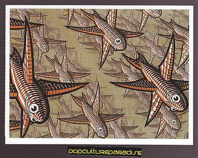 ESCHER Depth (1955) ART ARTWORK PAINTING POSTCARD