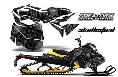 SKI DOO REV XM SUMMIT SNOWMOBILE SLED GRAPHICS KIT DECAL SFBY