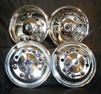 06 07 08 ford f650 f750 wheel simulators hubcaps liners