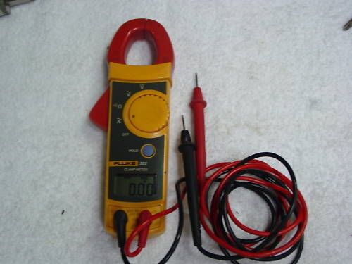 fluke 322 clamp meter  95 00 buy