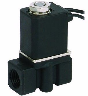 Miniature pneumatic solenoid valve 2 way normally closed 1/4 NPT 12 