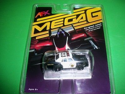   RELEASE AFX TOMY HIGHWAY PATROL #213 MEGA G SLOT CAR MINT CONDITION