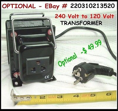 220/240 Volt to 120 Volt Step Up/Down Converter/Tran​sformer