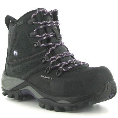 Merrell Boots Oslo Waterproof Womens Winter Boot Black Sizes UK 4   8