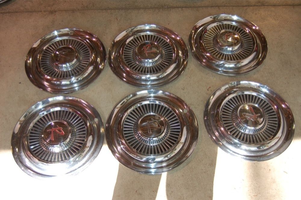 1965 1966 Nash Rambler American & 1965 Classic 15 HUBCAPS wheel 